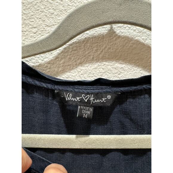 Velvet Heart - Blue Denim - Mini Dress - Tunic - M - Picture 4 of 4